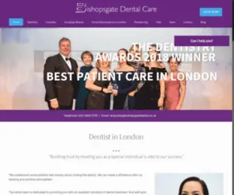 Bishopsgatedental.co.uk(Bishopsgate Dental Care) Screenshot