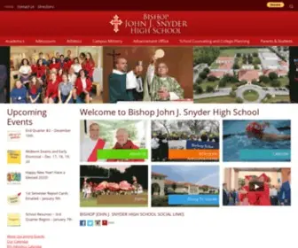 Bishopsnyder.org(Bishop John J Snyder High School) Screenshot