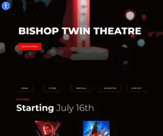 Bishoptwintheatre.com(Bishop Twin Theatre) Screenshot