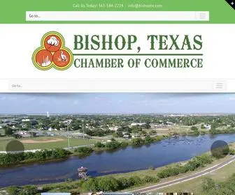 Bishoptx.com(Texas Chamber of Commerce) Screenshot