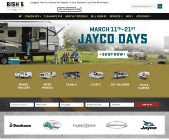 Bishs.com(Jayco) Screenshot