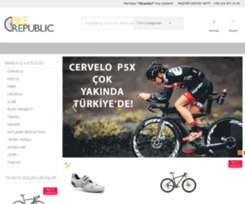 Bisikletcumhuriyeti.com(Bisiklet Cumhuriyeti) Screenshot