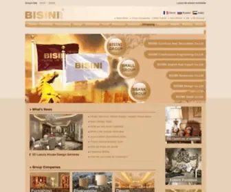 Bisini.com(We are only in luxury life solution worldwide) Screenshot