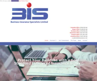 Bisinsurance.co.uk(Business) Screenshot