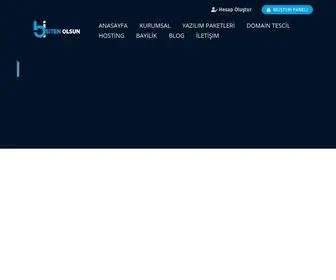Bisitenolsun.com(Her bütçeye uygun internet sitesi yazılımları) Screenshot