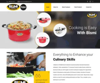 Bismicookware.com(Bismi Cookware) Screenshot