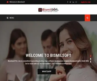 Bismilsoft.com(Best IT Training Institute in Noida) Screenshot