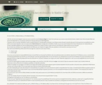 Bismirabbika.com(Le Noble Coran) Screenshot