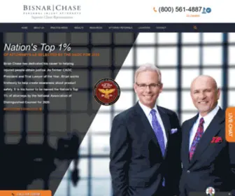 Bisnar-Chase.com(California Personal Injury Lawyers) Screenshot