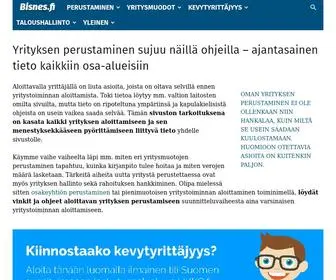 Bisnes.fi(Yrityksen) Screenshot