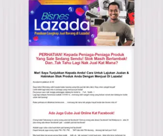 Bisneslazada.com(Business Lazada) Screenshot