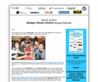 Bisnis-Online-Pemula.com(BELAJAR BISNIS ONLINE GRATIS) Screenshot