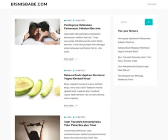Bisnisbabe.com(Agen Resmi Bisnis Produk Kesehatan ABE Rekomendasi Boyke) Screenshot