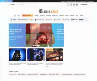 Bisnis.com(Berita Terbaru Bisnis) Screenshot