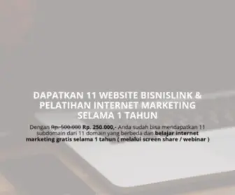 Bisnislink.com(All about Online Business) Screenshot