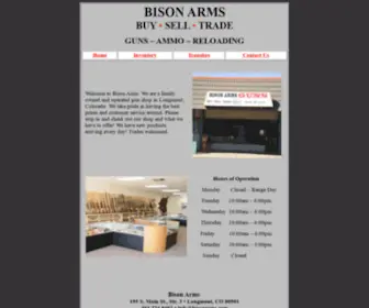 Bisonarms.com(Bisonarms) Screenshot