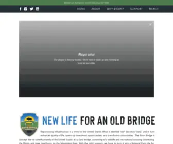 Bisonbridge.org(Repurposing of infrastructure) Screenshot