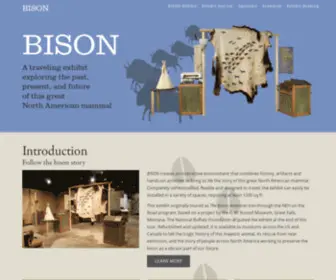 Bisonexhibit.org(Bison Exhibit) Screenshot