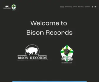 Bisonrecords.com(Bison Records) Screenshot