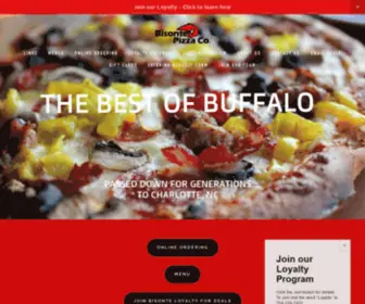 Bisontepizzaco.com(Pizza Restaurant) Screenshot