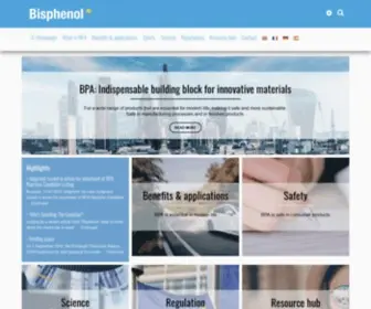 Bisphenol-A-Europe.org(Bisphenol) Screenshot