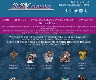 Bisqueceramics.com(Unfinished Ceramic Pottery & Ceramics Arts & Craft Supplies) Screenshot