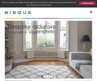 Bisque.co.uk(Bisque Radiators) Screenshot
