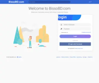 Bissobd.com(Social netrwork) Screenshot