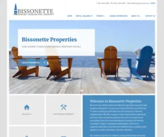 Bissonetteproperties.com(Burlington, Vermont Homes and Apartments for Rent) Screenshot