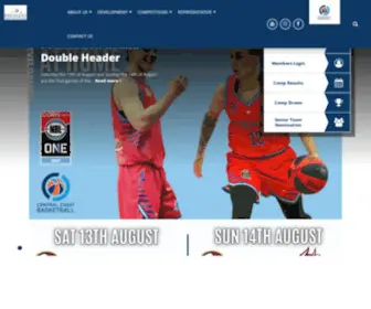 Bistadium.com.au(Central Coast Basketball) Screenshot