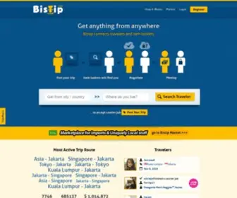Bistip.com(Get anything from anywhere) Screenshot