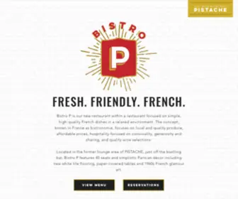 Bistro-P.com(Bistro P) Screenshot