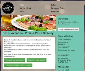 Bistro-Valentino.ch(Pizza & Pasta) Screenshot