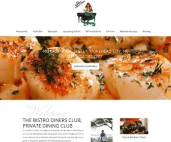 Bistrodinersclub.com(Bistro Diners Club) Screenshot