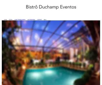 Bistroduchamp.com(Espaço para eventos) Screenshot