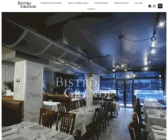 Bistrogrande.com(Bistro Grande) Screenshot