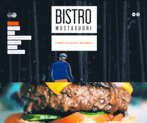 Bistromustavuori.fi(Ravintola) Screenshot