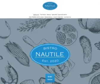 Bistronautile.com(Bistro Nautile) Screenshot