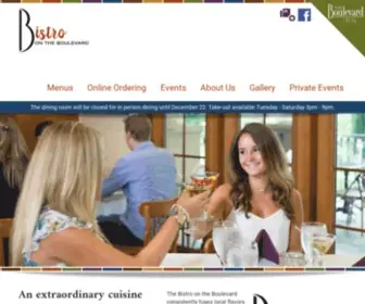 Bistroontheboulevard.com(Bistro on the Boulevard) Screenshot