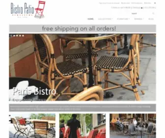 Bistropatio.com(Bistro Patio Furniture) Screenshot