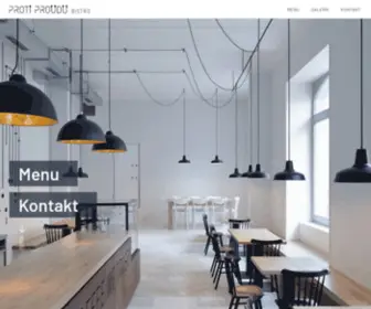 Bistroprotiproudu.cz(Bistro Proti Proudu) Screenshot