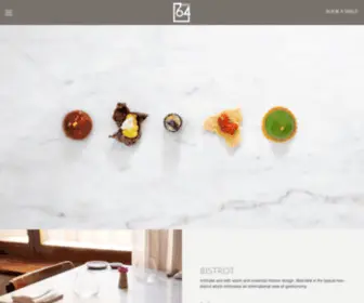 Bistrot64.it(Ristorante stellato Roma) Screenshot