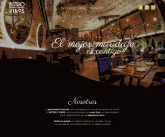 Bistroyvinos.com(Bistro y Vinos) Screenshot