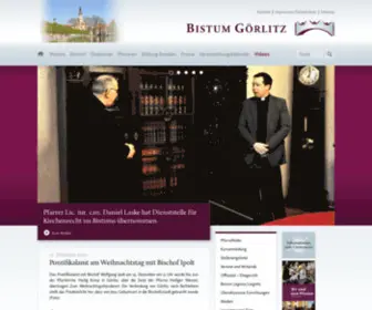 Bistum-Goerlitz.de(Görlitz) Screenshot