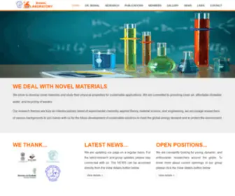 Biswalchem.com(Biswal Laboratory) Screenshot