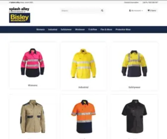 Bisworkwear.com.au(Bisley Workwear Australia) Screenshot