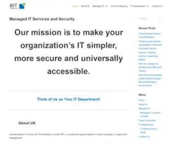 Bit-Incorp.com(Managed IT Services) Screenshot