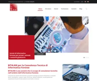 Bit4Law.com(CTP, CTU e perizia informatica forense civile e penale) Screenshot