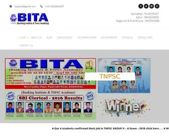 Bita.co.in(BITA Banking Training Institutes) Screenshot