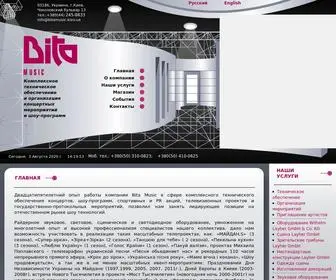 Bitamusic.kiev.ua(Bita Music) Screenshot